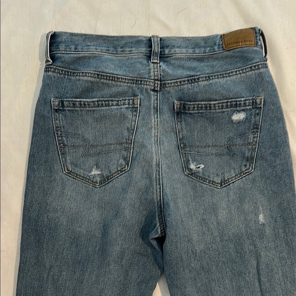 Trendy Ripped Blue Jeans - Picture 7 of 7
